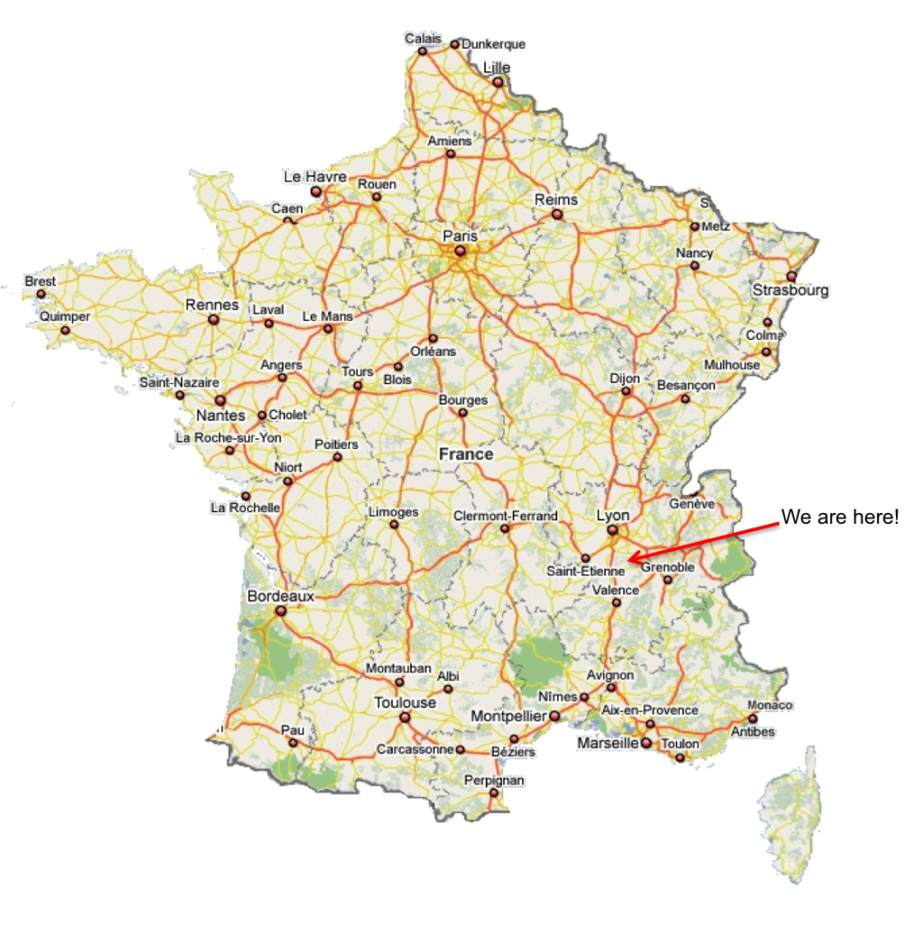 Map of France